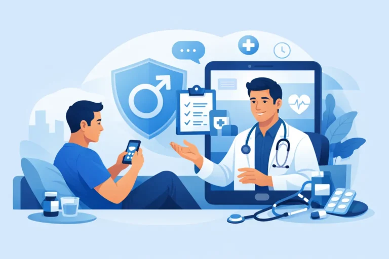Mens Health Telehealth for Fast GP Care