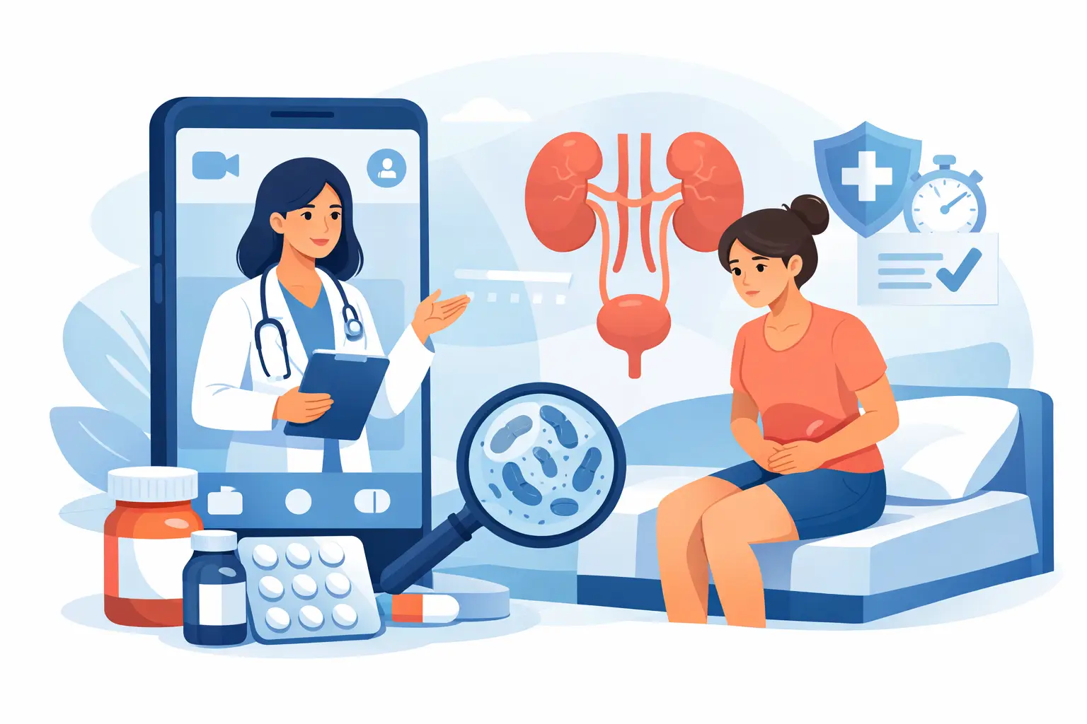 Online Doctor for UTI: Fast GP Help
