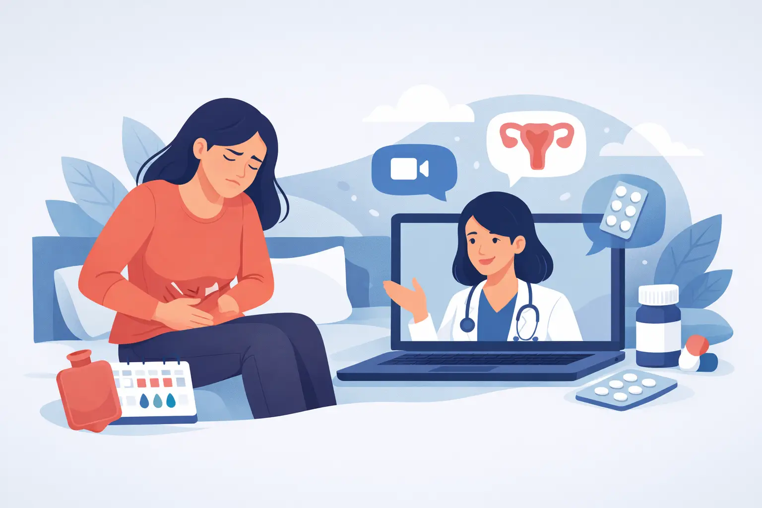 When an Online Doctor for Period Pain Can Help