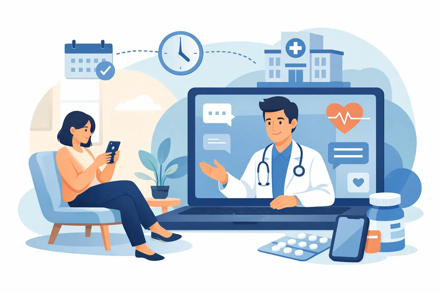 When an Online Telehealth Doctor Makes Sense
